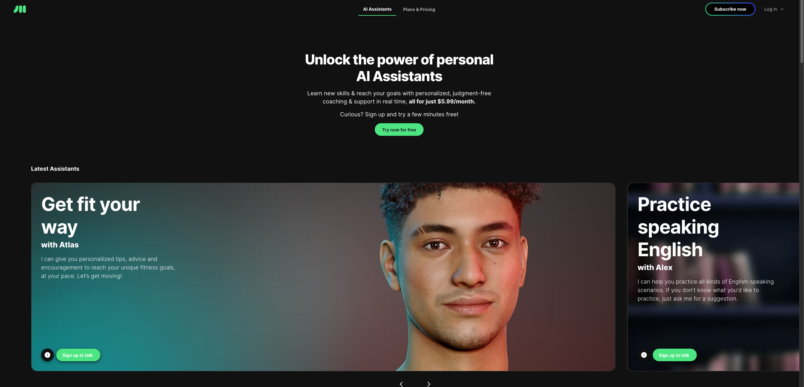 Consumer AI Assistant Gallery